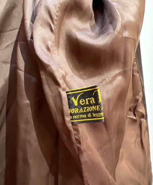 VERA PELLE（ベラペレ）VERA PELLE (ベラペレ) スエードジャケット ブラウン サイズ:XLの古着・服飾アイテム