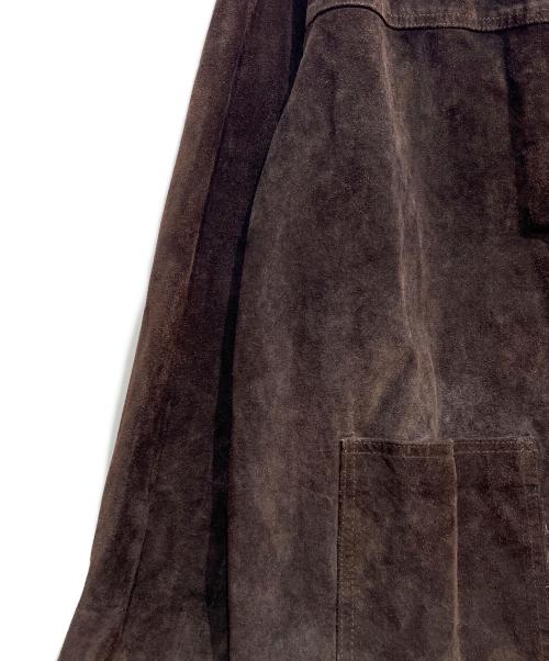 VERA PELLE（ベラペレ）VERA PELLE (ベラペレ) スエードジャケット ブラウン サイズ:XLの古着・服飾アイテム