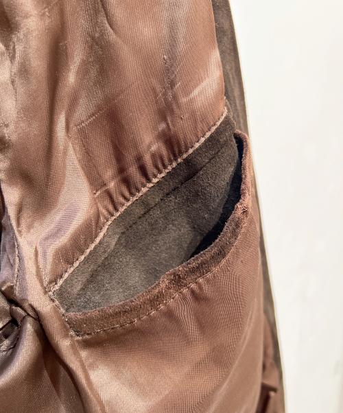 VERA PELLE（ベラペレ）VERA PELLE (ベラペレ) スエードジャケット ブラウン サイズ:XLの古着・服飾アイテム