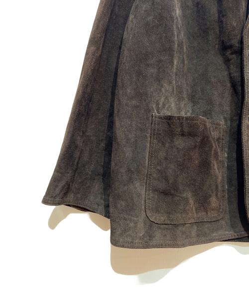 VERA PELLE（ベラペレ）VERA PELLE (ベラペレ) スエードジャケット ブラウン サイズ:XLの古着・服飾アイテム