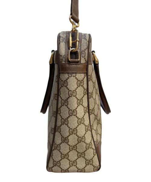 GUCCI（グッチ）GUCCI (グッチ) ショルダーバッグ/OLD GUCCI･シェリーラインGG ブラウンの古着・服飾アイテム