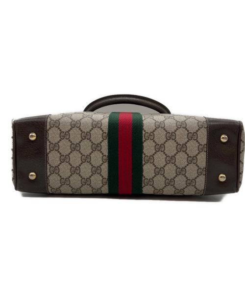 GUCCI（グッチ）GUCCI (グッチ) ショルダーバッグ/OLD GUCCI･シェリーラインGG ブラウンの古着・服飾アイテム