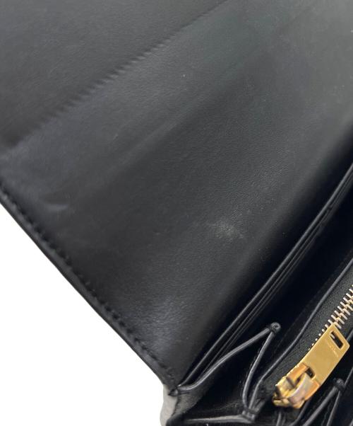 Saint Laurent Paris（サンローランパリ）Saint Laurent Paris (サンローランパリ) 長財布 ブラックの古着・服飾アイテム