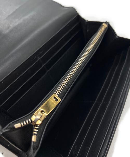 Saint Laurent Paris（サンローランパリ）Saint Laurent Paris (サンローランパリ) 長財布 ブラックの古着・服飾アイテム