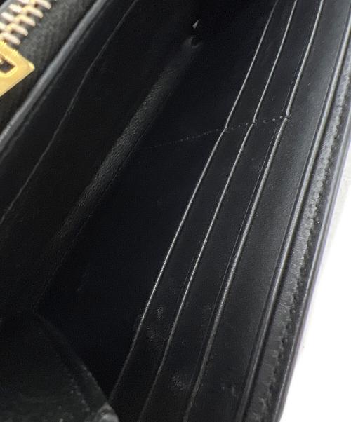 Saint Laurent Paris（サンローランパリ）Saint Laurent Paris (サンローランパリ) 長財布 ブラックの古着・服飾アイテム
