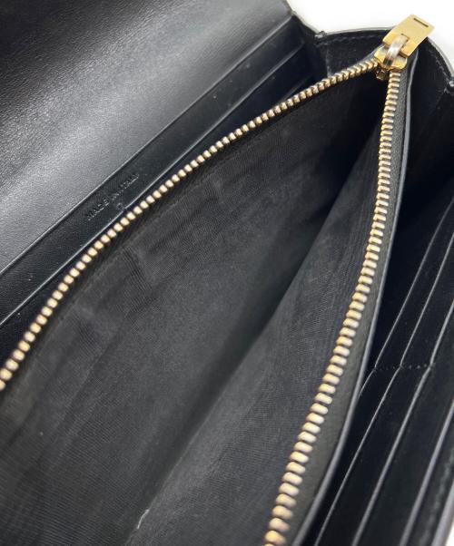 Saint Laurent Paris（サンローランパリ）Saint Laurent Paris (サンローランパリ) 長財布 ブラックの古着・服飾アイテム