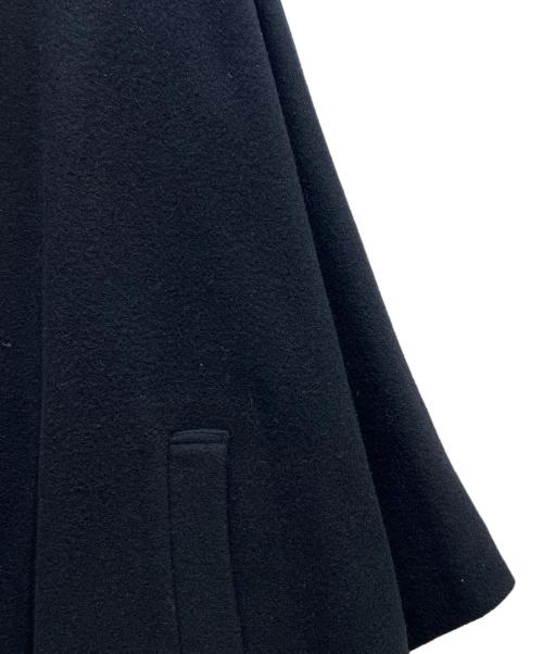 BEARDSLEY（ビアズリー）BEARDSLEY (ビアズリー) ポンチョコート ブラック サイズ:Freeの古着・服飾アイテム