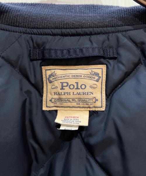 POLO RALPH LAUREN（ポロ・ラルフローレン）POLO RALPH LAUREN (ポロ・ラルフローレン) ダウンジャケット ネイビー サイズ:XSの古着・服飾アイテム