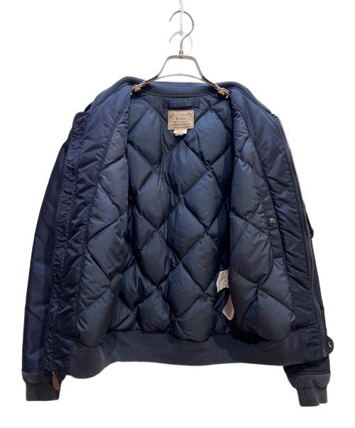 POLO RALPH LAUREN（ポロ・ラルフローレン）POLO RALPH LAUREN (ポロ・ラルフローレン) ダウンジャケット ネイビー サイズ:XSの古着・服飾アイテム