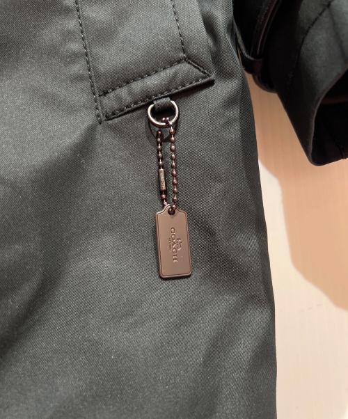 COACH（コーチ）COACH (コーチ) トレンチコート ブラック サイズ:Sの古着・服飾アイテム