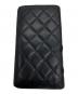 CHANEL (シャネル) 2つ折り財布 ブラック×ピンク：45000円
