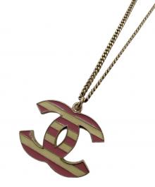 CHANEL（シャネル）の古着「ネックレス」｜ピンク×イエロー