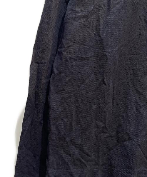 MONCLER（モンクレール）MONCLER (モンクレール) 長袖ポロシャツ ネイビー サイズ:Lの古着・服飾アイテム