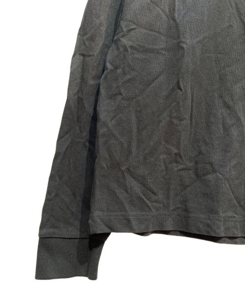 MONCLER（モンクレール）MONCLER (モンクレール) 長袖ポロシャツ ネイビー サイズ:Lの古着・服飾アイテム