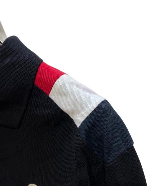 MONCLER（モンクレール）MONCLER (モンクレール) 長袖ポロシャツ ネイビー サイズ:Lの古着・服飾アイテム