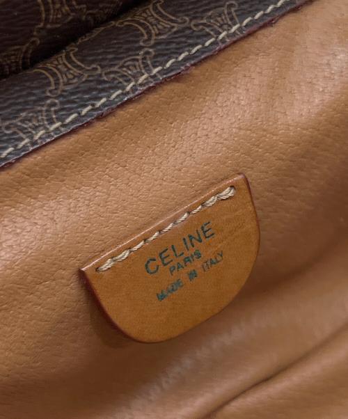 CELINE（セリーヌ）CELINE (セリーヌ) コスメポーチ ブラウンの古着・服飾アイテム