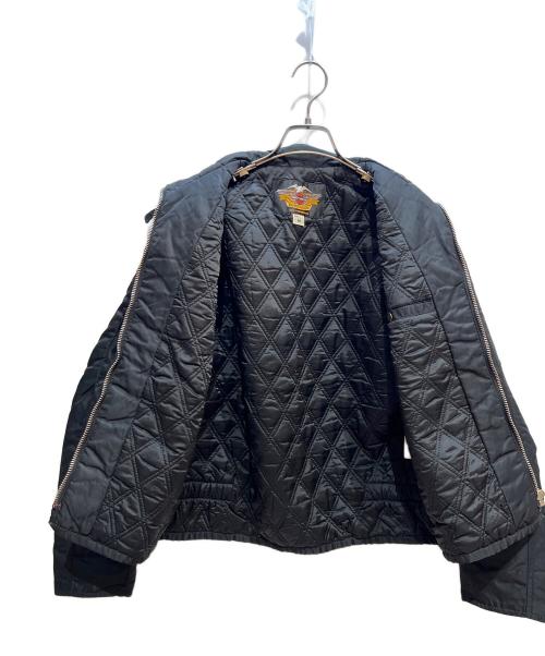HARLEY-DAVIDSON（ハーレーダビッドソン）HARLEY-DAVIDSON (ハーレーダビッドソン) 中綿ジャケット ブラック サイズ:Mの古着・服飾アイテム