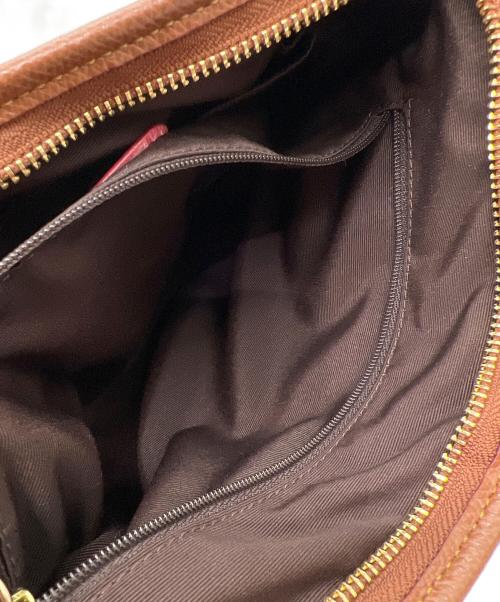 COACH（コーチ）COACH (コーチ) ショルダーバッグ ベージュ×ブラウンの古着・服飾アイテム