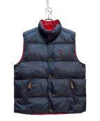 POLO RALPH LAURENポロ・ラルフローレン）の古着「中綿ベスト」｜ネイビー