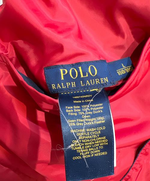 POLO RALPH LAUREN（ポロ・ラルフローレン）POLO RALPH LAUREN (ポロ・ラルフローレン) 中綿ベスト ネイビー サイズ:Lの古着・服飾アイテム