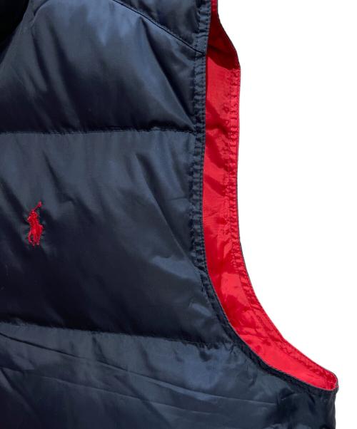 POLO RALPH LAUREN（ポロ・ラルフローレン）POLO RALPH LAUREN (ポロ・ラルフローレン) 中綿ベスト ネイビー サイズ:Lの古着・服飾アイテム