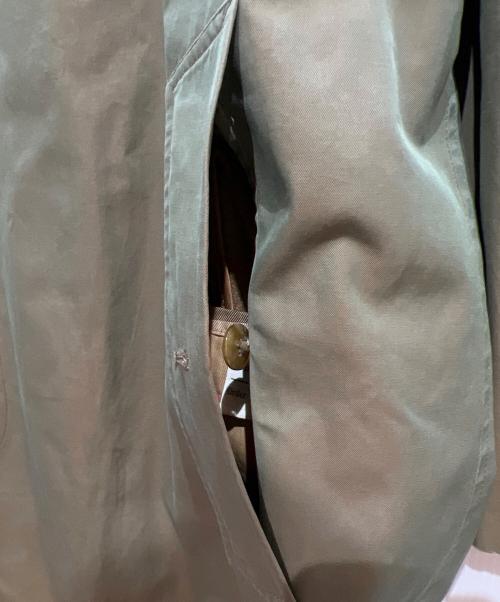BURBERRY（バーバリー）BURBERRY (バーバリー) ライナー付トレンチコート カーキ サイズ:Lの古着・服飾アイテム