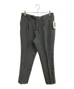 CALEEキャリー）の古着「VINTAGE TYPE HERRINGBONE SLACKS」｜グレー
