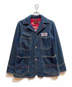 Hysteric Glamourヒステリックグラマー）の古着「カバーオール」｜ネイビー