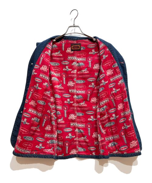 Hysteric Glamour（ヒステリックグラマー）Hysteric Glamour (ヒステリックグラマー) カバーオール ネイビー サイズ:Freeの古着・服飾アイテム