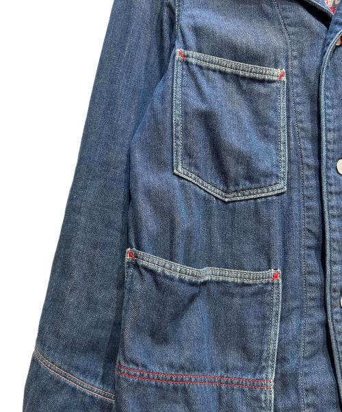 Hysteric Glamour（ヒステリックグラマー）Hysteric Glamour (ヒステリックグラマー) カバーオール ネイビー サイズ:Freeの古着・服飾アイテム
