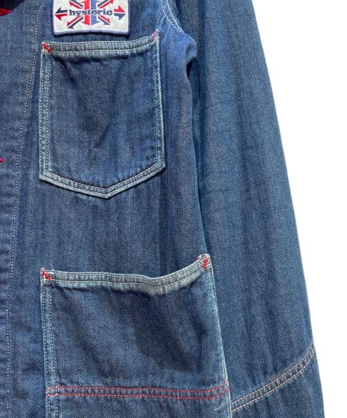 Hysteric Glamour（ヒステリックグラマー）Hysteric Glamour (ヒステリックグラマー) カバーオール ネイビー サイズ:Freeの古着・服飾アイテム