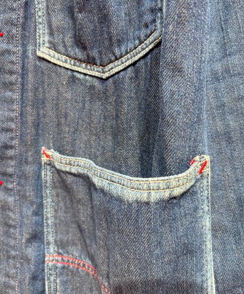 Hysteric Glamour（ヒステリックグラマー）Hysteric Glamour (ヒステリックグラマー) カバーオール ネイビー サイズ:Freeの古着・服飾アイテム