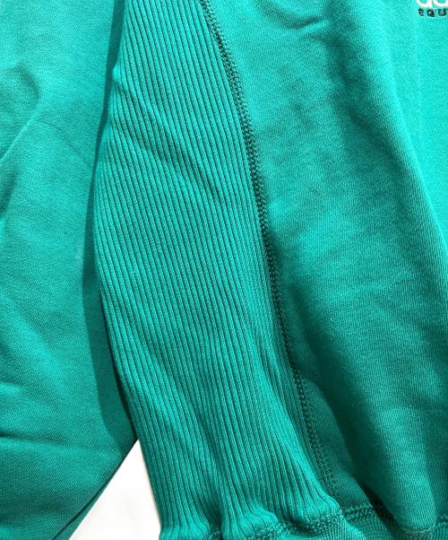 adidas（アディダス）adidas (アディダス) ハーフジップスウェット グリーン サイズ:L 未使用品の古着・服飾アイテム