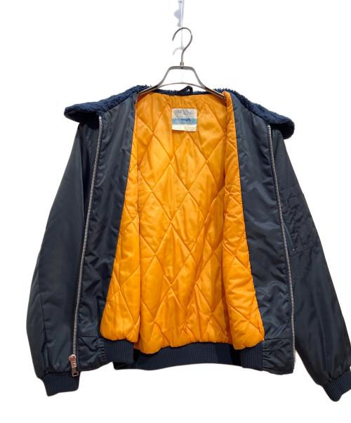 work Leisure（ワークレジャー）work Leisure (ワークレジャー) フライトジャケット ネイビー サイズ:Lの古着・服飾アイテム