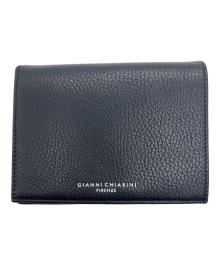 GIANNI CHIARINI（ジャンニ キアリーニ）の古着「2つ折り財布」｜ブラック