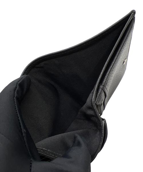 GIANNI CHIARINI（ジャンニ キアリーニ）GIANNI CHIARINI (ジャンニ キアリーニ) 2つ折り財布 ブラックの古着・服飾アイテム
