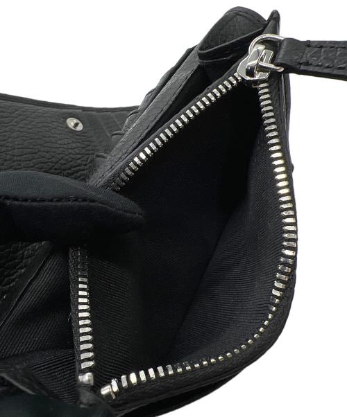 GIANNI CHIARINI（ジャンニ キアリーニ）GIANNI CHIARINI (ジャンニ キアリーニ) 2つ折り財布 ブラックの古着・服飾アイテム