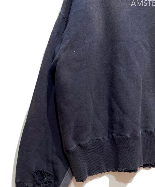 stein（シュタイン）stein (シュタイン) OVERSIZED REBUILD SWEA ブラック サイズ:Sの古着・服飾アイテム