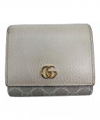 GUCCIグッチ）の古着「2つ折り財布」｜アイボリー