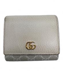 GUCCI（グッチ）の古着「2つ折り財布」｜アイボリー