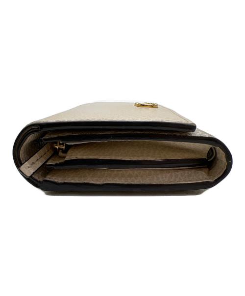 GUCCI（グッチ）GUCCI (グッチ) 2つ折り財布 アイボリーの古着・服飾アイテム