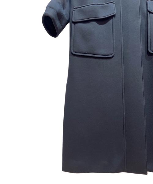 ENFOLD（エンフォルド）ENFOLD (エンフォルド) ボンディングフーデットコート ネイビー サイズ:38の古着・服飾アイテム