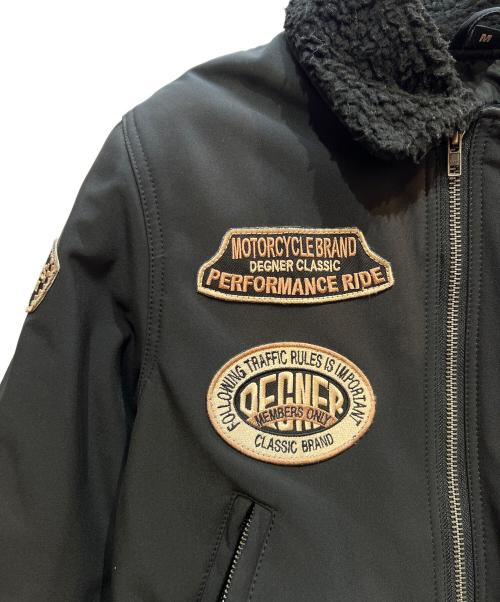 DEGNER（デグナー）DEGNER (デグナー) ライディングジャケット ブラック サイズ:Mの古着・服飾アイテム