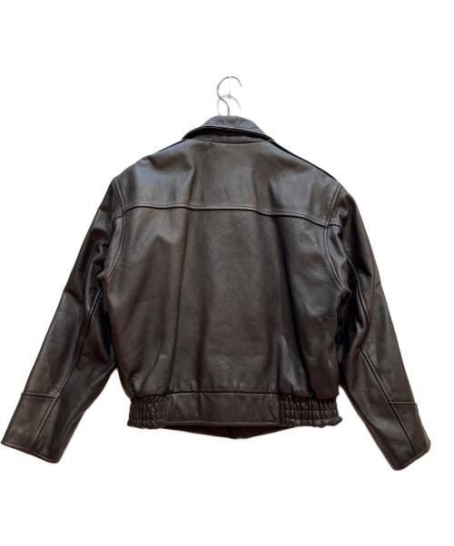 CHEVIGNON（シェビニオン）CHEVIGNON (シェビニオン) レザージャケット ブラウン サイズ:Mの古着・服飾アイテム