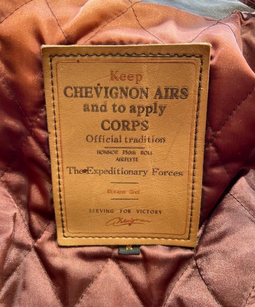 CHEVIGNON（シェビニオン）CHEVIGNON (シェビニオン) レザージャケット ブラウン サイズ:Mの古着・服飾アイテム