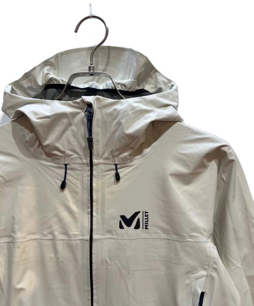 MILLET（ミレー）MILLET (ミレー) ナイロンジャケット アイボリー サイズ:Sの古着・服飾アイテム