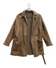 LORO PIANA（ロロピアーナ）の古着「ムートンジャケット」｜ブラウン