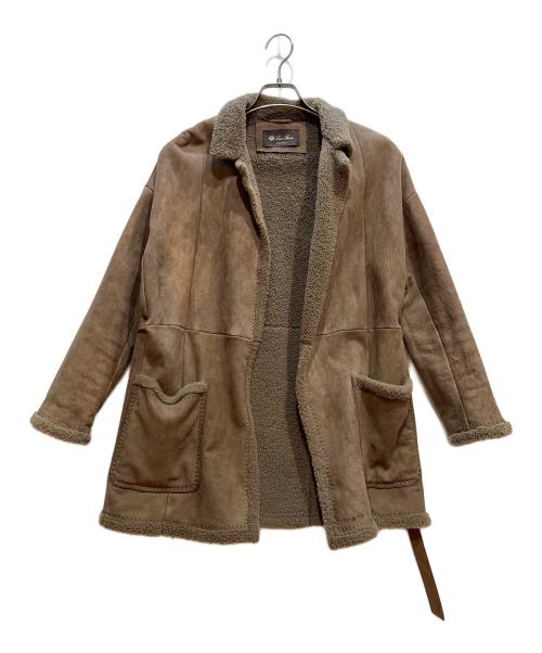 LORO PIANA（ロロピアーナ）LORO PIANA (ロロピアーナ) ムートンジャケット ブラウン サイズ:Mの古着・服飾アイテム