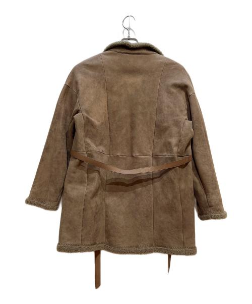 LORO PIANA（ロロピアーナ）LORO PIANA (ロロピアーナ) ムートンジャケット ブラウン サイズ:Mの古着・服飾アイテム