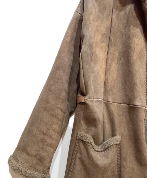 LORO PIANA（ロロピアーナ）LORO PIANA (ロロピアーナ) ムートンジャケット ブラウン サイズ:Mの古着・服飾アイテム